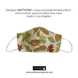 Non-Medical Face Mask (Reversible)<br>Autumn Leaves