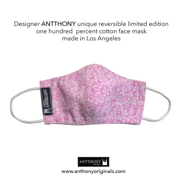 Non-Medical Face Mask (Reversible)<br>Bible Rose - Image 2
