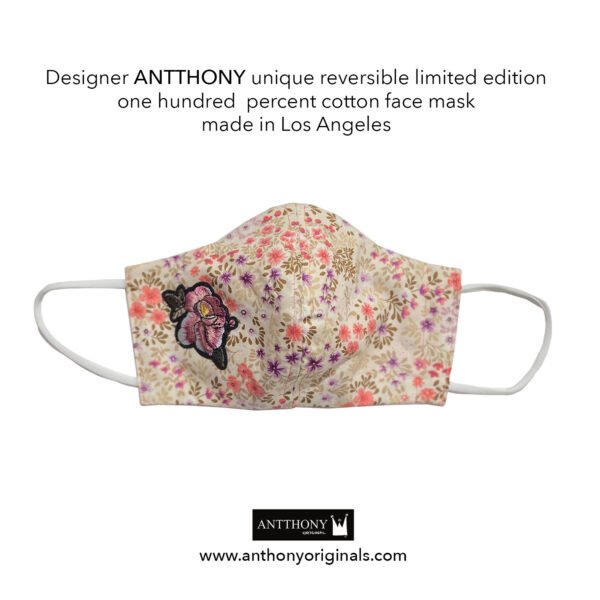 Non-Medical Face Mask (Reversible)<br>Blooming Peony