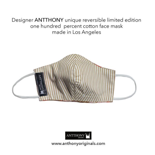 Non-Medical Face Mask (Reversible)<br>Bougainvillea - Image 2