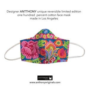 Non-Medical Face Mask (Reversible)<br>Cabbage Rose A