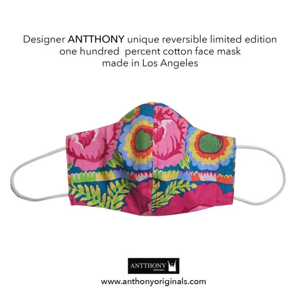 Non-Medical Face Mask (Reversible)<br>Cabbage Rose C