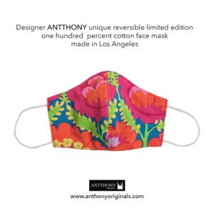 Non-Medical Face Mask (Reversible)<br>Cabbage Rose F