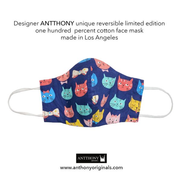 Non-Medical Face Mask (Reversible)<br>Cats 1