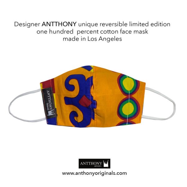 Non-Medical Face Mask (Reversible)<br>Ethnic 2 - Image 2