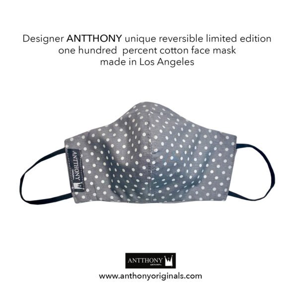 Non-Medical Face Mask (Reversible)<br>Goth Girl C - Image 2