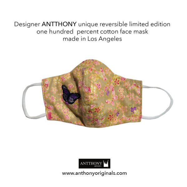 Non-Medical Face Mask (Reversible)<br>Meadow of Flowers