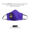 Non-Medical Face Mask (Reversible)<br>Purple Crown Bee