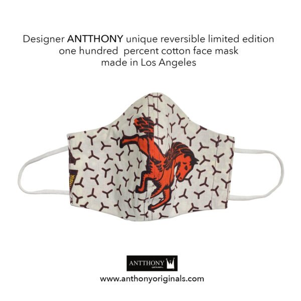 Non-Medical Face Mask (Reversible)<br>Red Horse