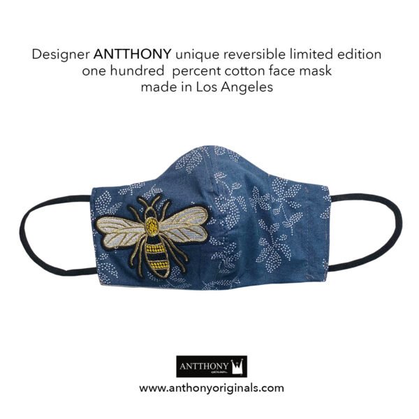 Non-Medical Face Mask (Reversible)<br>Royal Wasp
