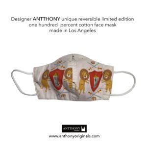Non-Medical Face Mask (Reversible)<br>Lion Coat of Arms