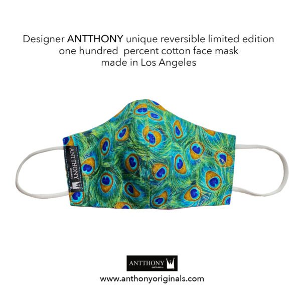 Non-Medical Face Masks (Reversible)<br>Flight of the Hummingbird - Image 2