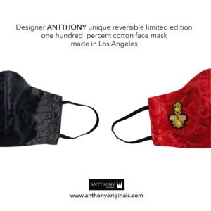 Non-Medical Face Mask (Reversible)<br>Ivy Jacquard