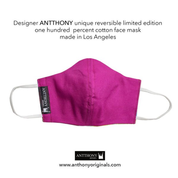 Non-Medical Face Mask (Reversible)<br>Subtle Soothing Textures - Image 2